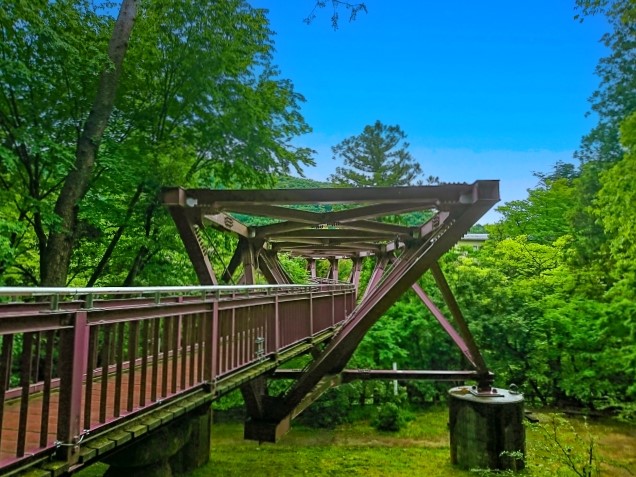 山中温泉「あやとり橋」