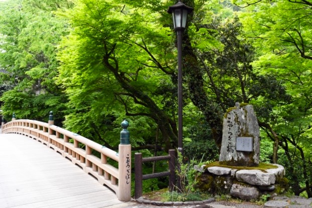 山中温泉「こおろぎ橋」