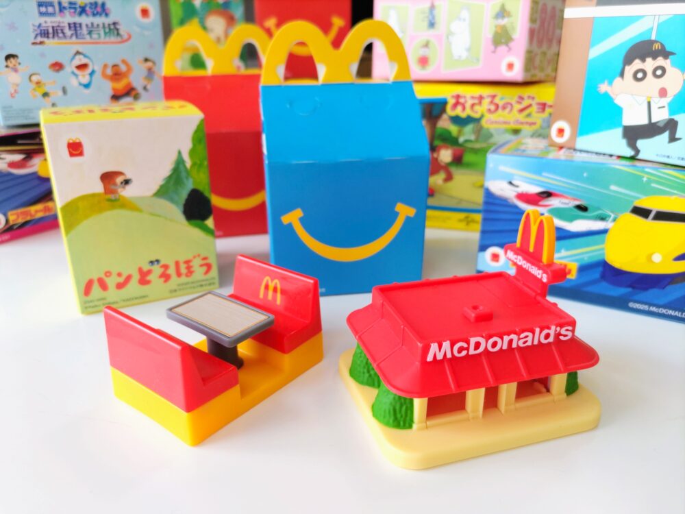 ハッピーセット｜これまでに購入してきた数々のハッピーセット（パッケージ外観）