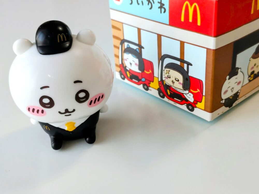 ハッピーセット【ちいかわ】2026年購入したおもち｜第1弾「ちいかわ（マクドナルド-マネージャー）」