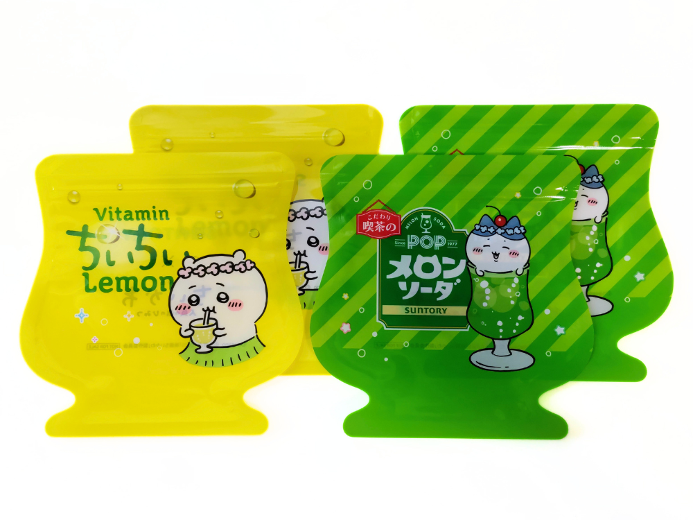 サントリー×ちいかわジップバッグ｜実際にもらえた「ちいかわ」「ハチワレ」ジップバッグ計4枚